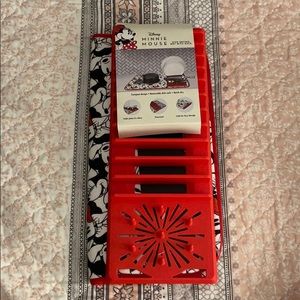 Minnie Mouse Dish Drying May with Rack
